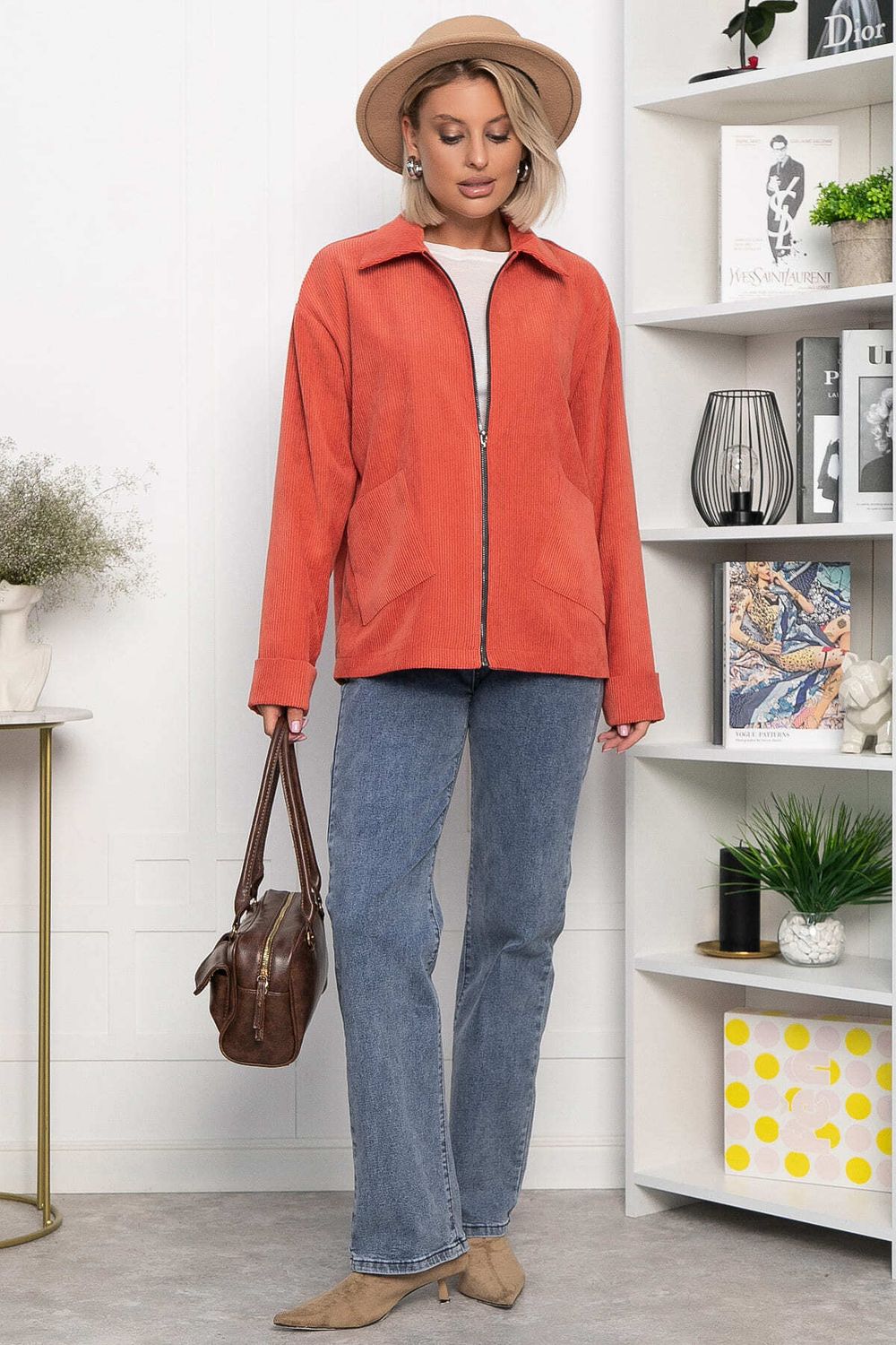 Жакет Реджина (оранжевый) Б14178-9М LT Collection