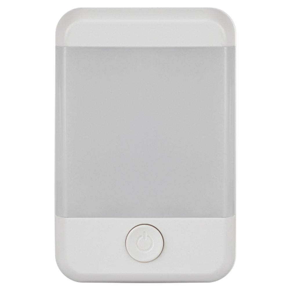 Ночник - светильник светодиодный ЭРА NN-624-SW-W в розетку с выключателем белый | Ночники