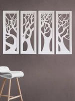 Панно на стену для интерьера 4 шт.