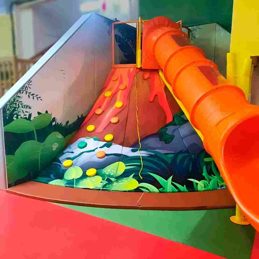 Детская горка скалодром «Компакт» 3,5×3,5×3,5 м