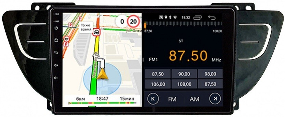 Магнитола для Geely Atlas 2018-2021 - Parafar PF612FHD на Android 13, 8-ядер, 2Гб+32Гб, CarPlay, 4G SIM-слот