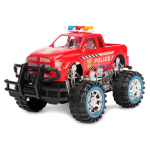 Машина инерц. "Джип полицейский" Цв. черный, пакет, в ассортименте