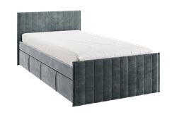 Кровать с ящиком Твикс (велюр) МФ Мебельсон, г. Ижевск