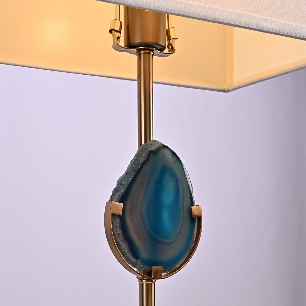 Настольная лампа Blue Agate Table Lamp