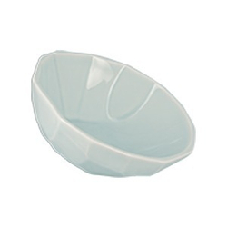 Салатник круглый вращающийся 850 мл, 19,5х18,5 см, фарфор, бирюза, Rak Porcelain
