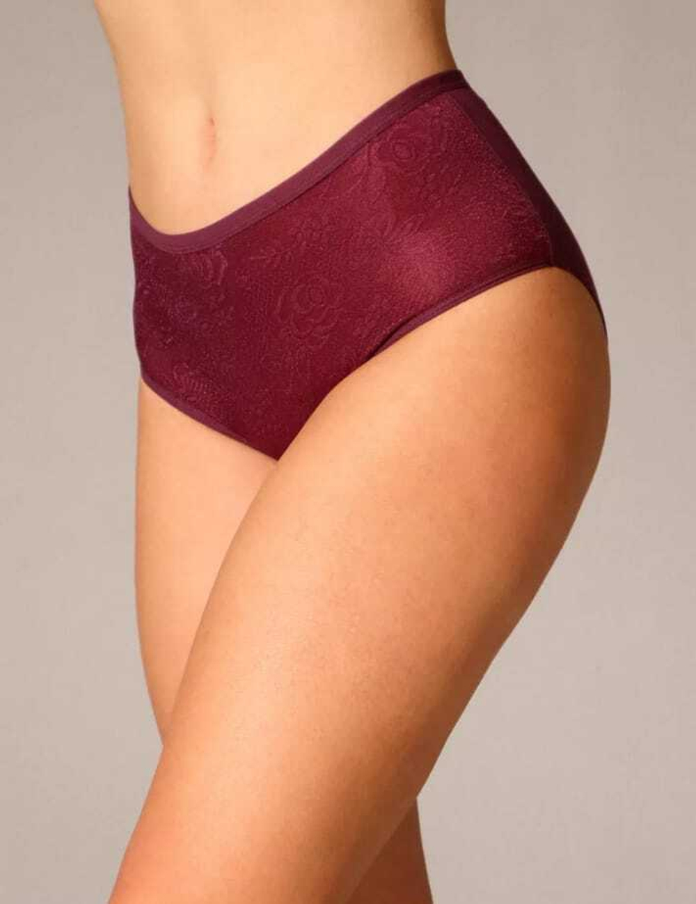 Трусы х/б вставка спереди (52-56) 6038