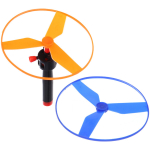 Ветрячок «Вертушка», с запуском, 2 кольца d10 см, микс