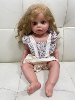 Уценка. Кукла Реборн виниловая 55см в пакете (FA-001FVA)