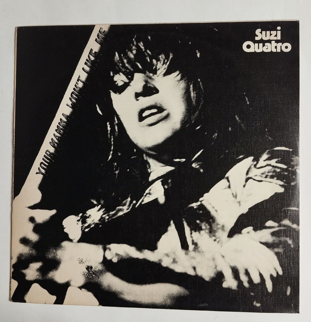 Винтажная виниловая пластинка LP Suzi Quatro Your Mamma Wont Like Me (UK 1975)