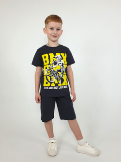 01-146-2 Комплект для мальчика (футболка+шорты)