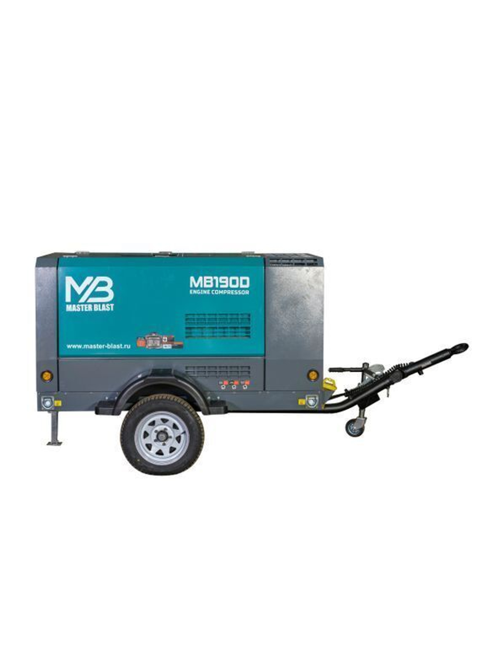 Винтовой компрессор Master Blast MB-190D-7 (дизельный)