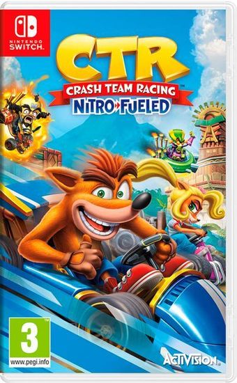Crash Team Racing Nitro-Fueled (Nintendo Switch, Английская версия)