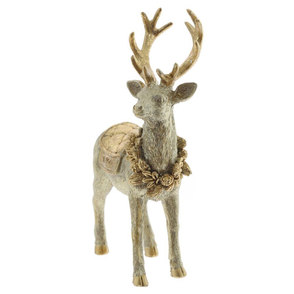 GAEM Фигурка декоративная "Олень", L14 W4 H21 см