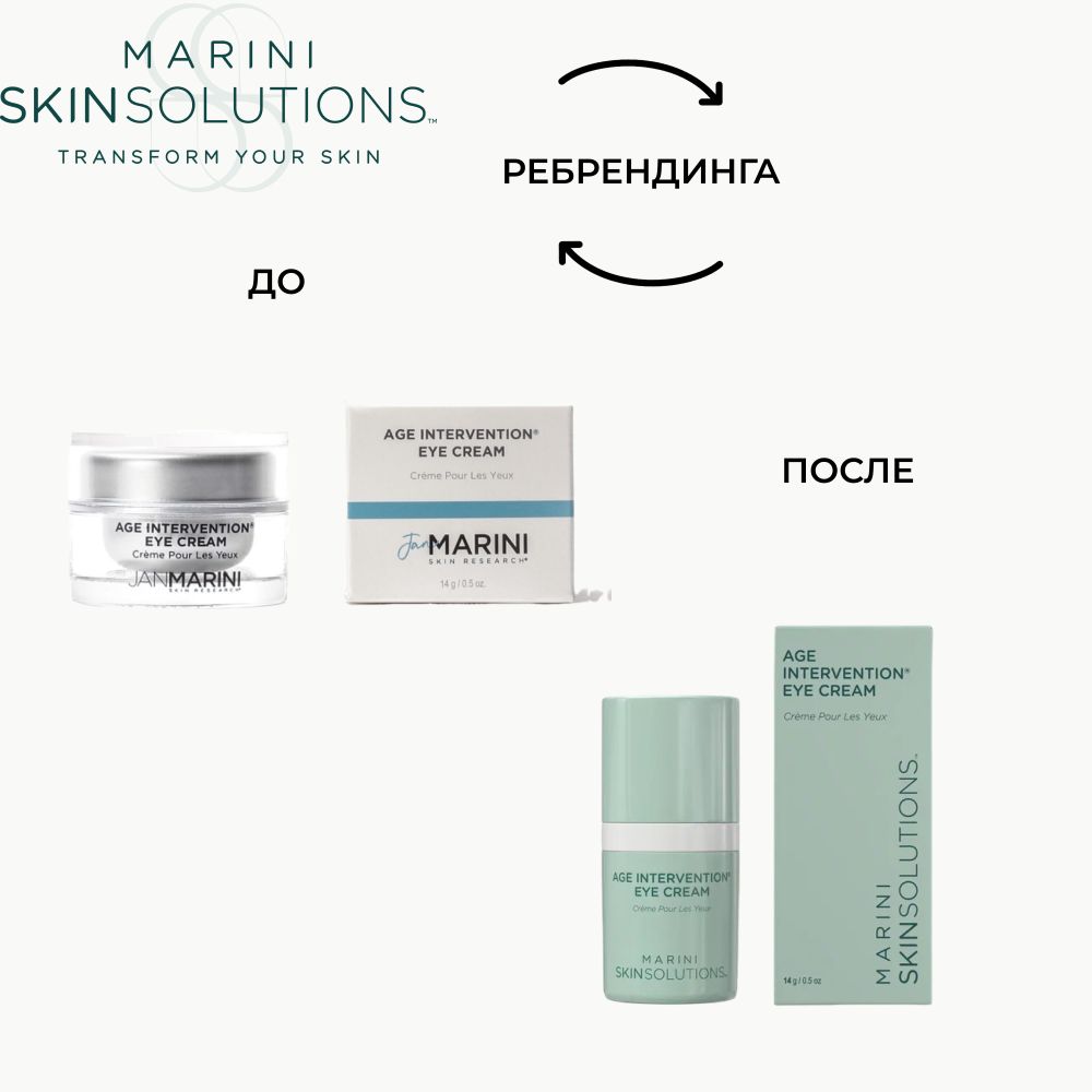 Marini SkinSolutions Age Intervention® Eye Cream Антивозрастной крем для глаз, 14 мл