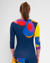 Футболка женская Twiggy с V-образным вырезом и рукавом 3/4