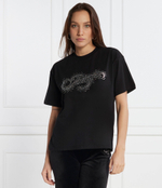 Футболка BOYFRIEND SCATTER DIAMANTE Juicy Couture - черный(JCWCT24334)