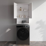 Шкаф навесной с дверками и открытой полкой, 60 см, белый глянец AM.PM X-Joy M85CHX06021WG