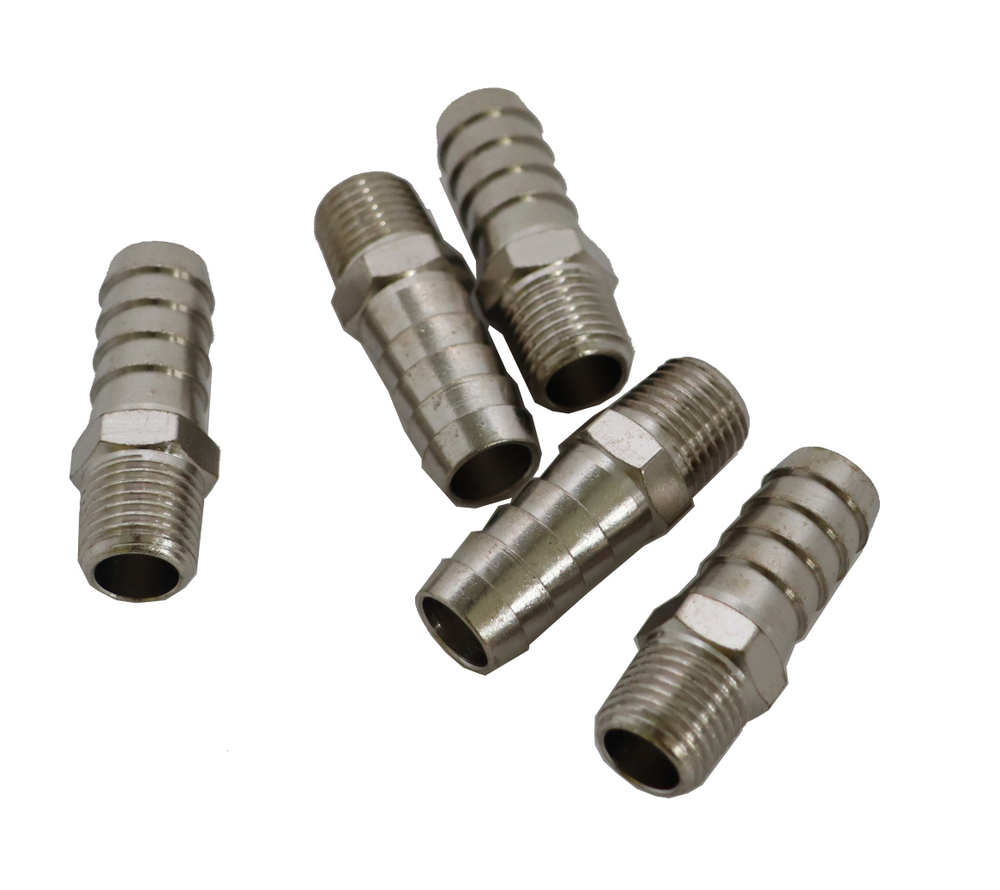 KraftWell KRW-TF1314M-5 Фитинг "елочка" 13 мм - M1/4", 5 шт