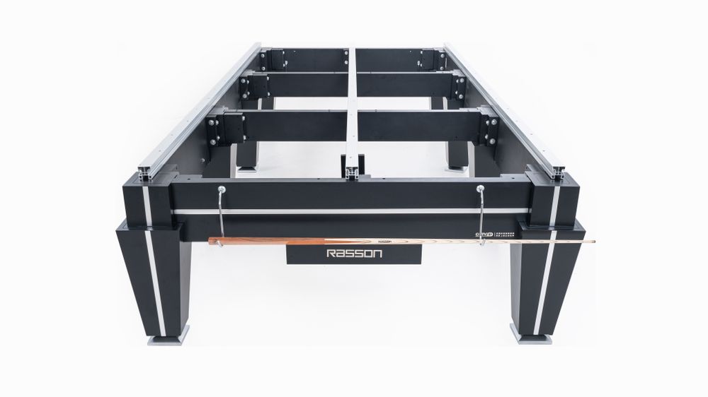 Бильярдный стол для русской пирамиды RASSON "Magnum" (12 футов, черный)