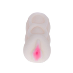 Упругий мастурбатор-вагина (Цвет: телесный)