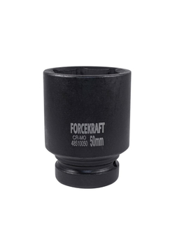 Головка ударная глубокая 1'', 50мм (6гр.) FORCEKRAFT FK-48510050