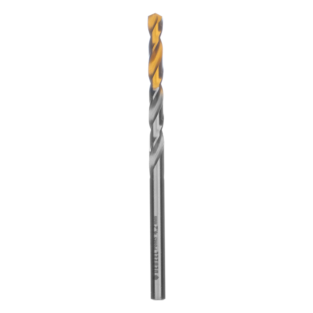 Сверло спиральное по металлу 4,2 x 75 мм, Р6М5, Golden Tip Denzel