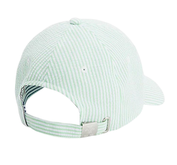 Теннисная кепка Tommy Hilfiger Summer Seersucker - зеленый