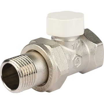 Клапан запорно-балансировочный прямой Stout 3/4" для радиатора (SVL 1176 000020)