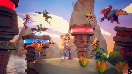 PS4 Crash Team Rumble Deluxe Edition (Требуется подписка PSN+) (Б/У, Английская версия, CUSA-32404)