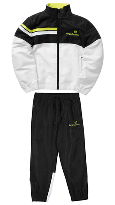 Костюм теннисный Sergio Tacchini Vior Jr Tracksuit - black/yellow