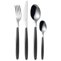 Набор из 24 столовых приборов cutlery my fusion, черные