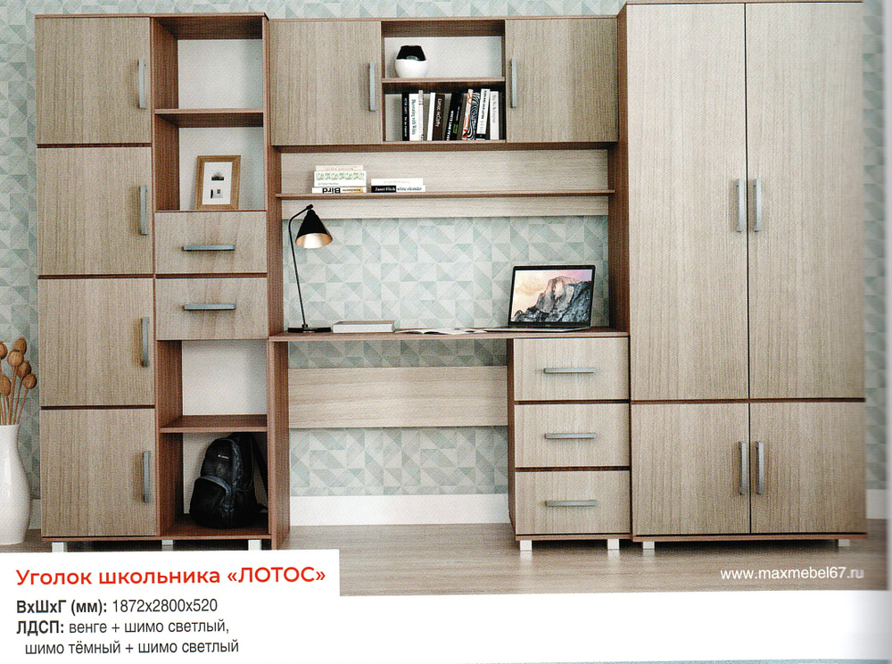 Уголок школьника Лотос
