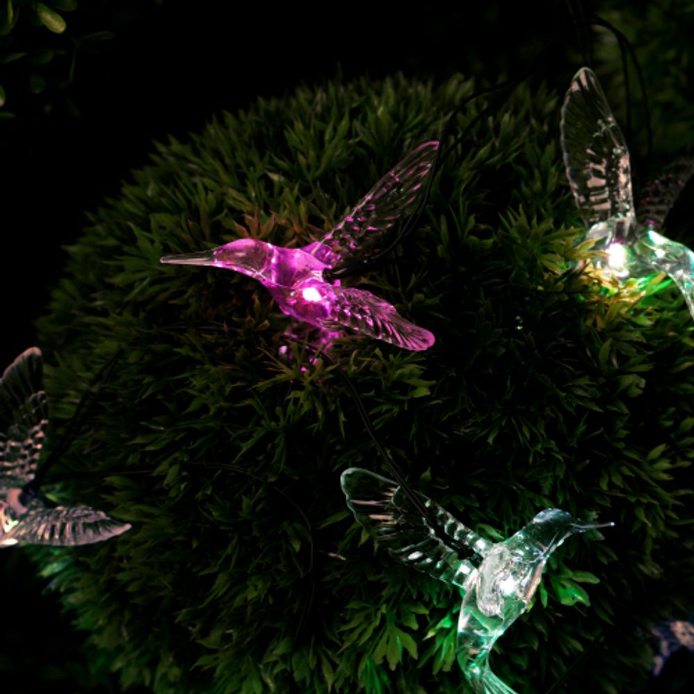 Садовая гирлянда ЭРА ERASF22-26 на солнечной батарее Колибри 3,8 м