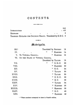 Selected poems from Michelangelo Buonarroti, with translations from various sources | Michelangelo Buonarroti