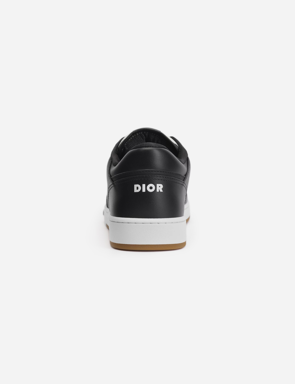 Кроссовки Dior B27 Uptown Low-Top Sneaker "Black Smooth Calfskin with Beige and Black Dior Oblique Jacquard"