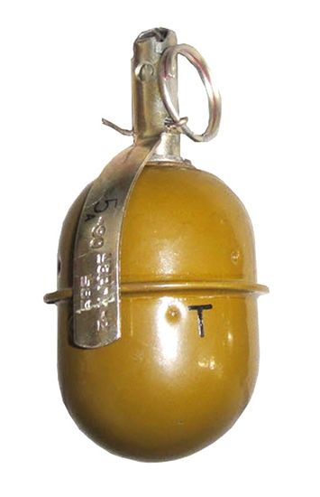 Учебный макет гранаты РГД-5, оригинал вес 310 г. Разборный ММГ массо-габаритный муляж РГД5