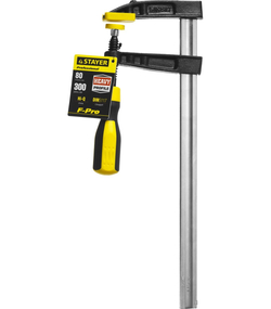 STAYER Hercules-F HF-30/8, 80 х 300 мм, усиленная струбцина F, Professional (32095-080-300)