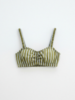 Кроп-топ из хлопка-поплина