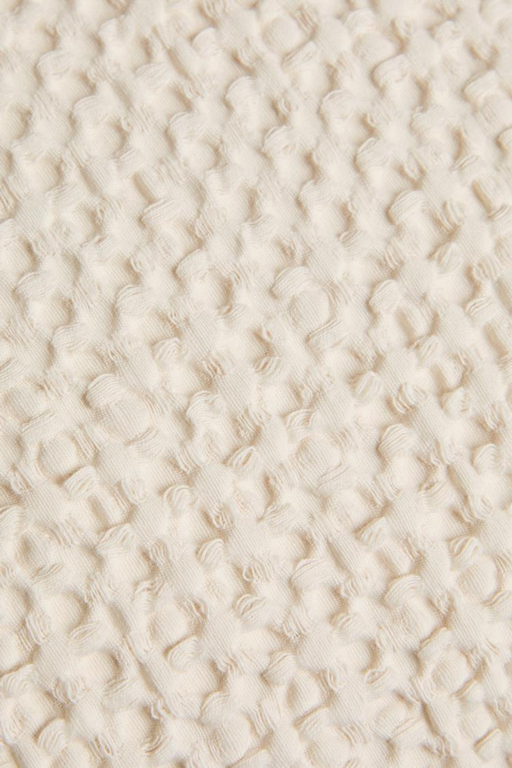 ZARA HOME ЧЕХОЛ ДЛЯ ДЕКОРАТИВНОЙ ПОДУШКИ ИЗ РЕЛЬЕФНОЙ ТКАНИ, ЭКРЮ