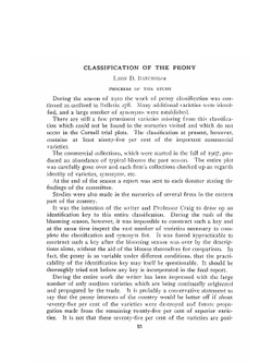 Classification of the peony | Leon Dexter Batchelor