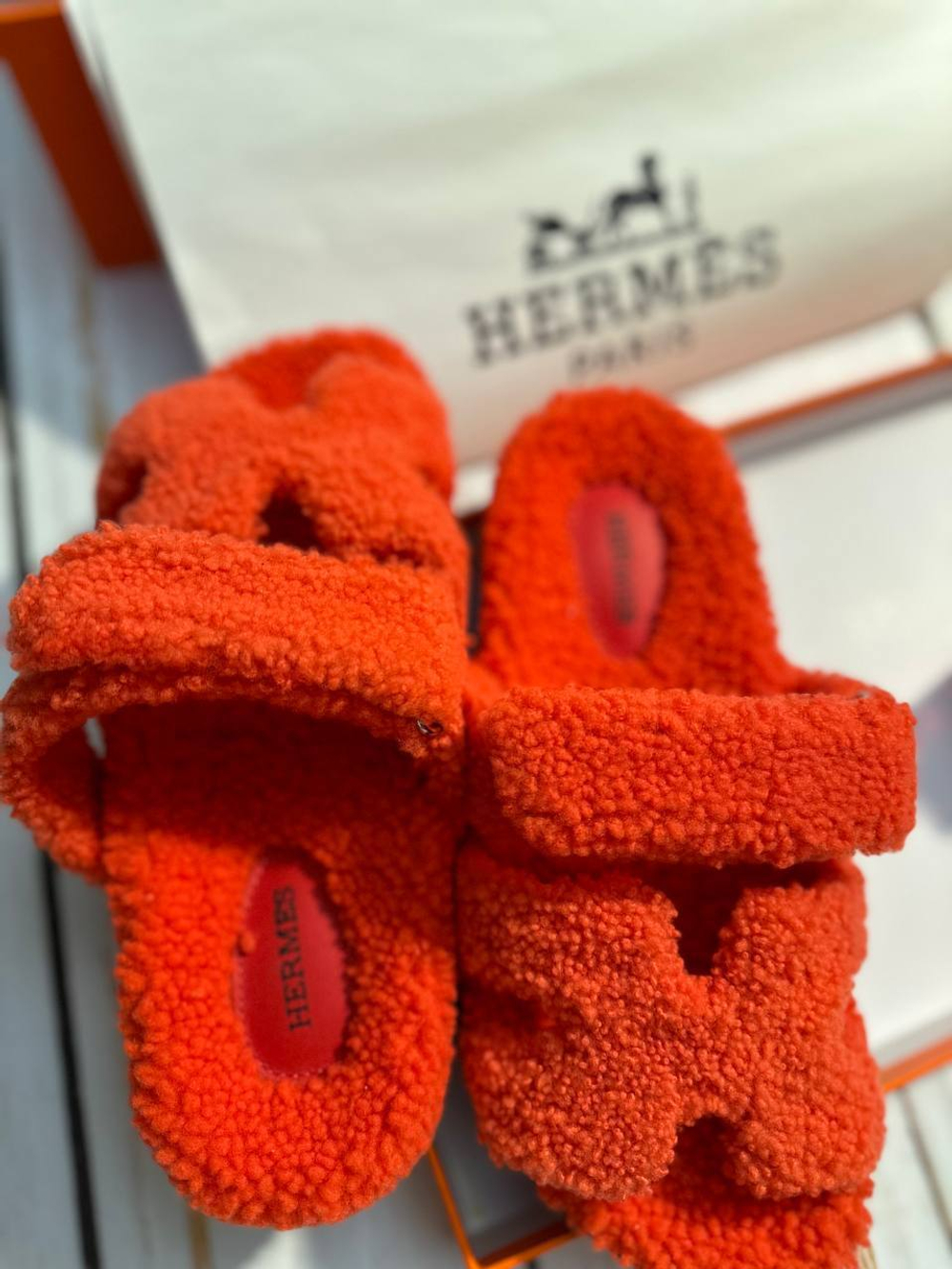 Шлепанцы Hermes, арт. 469023808