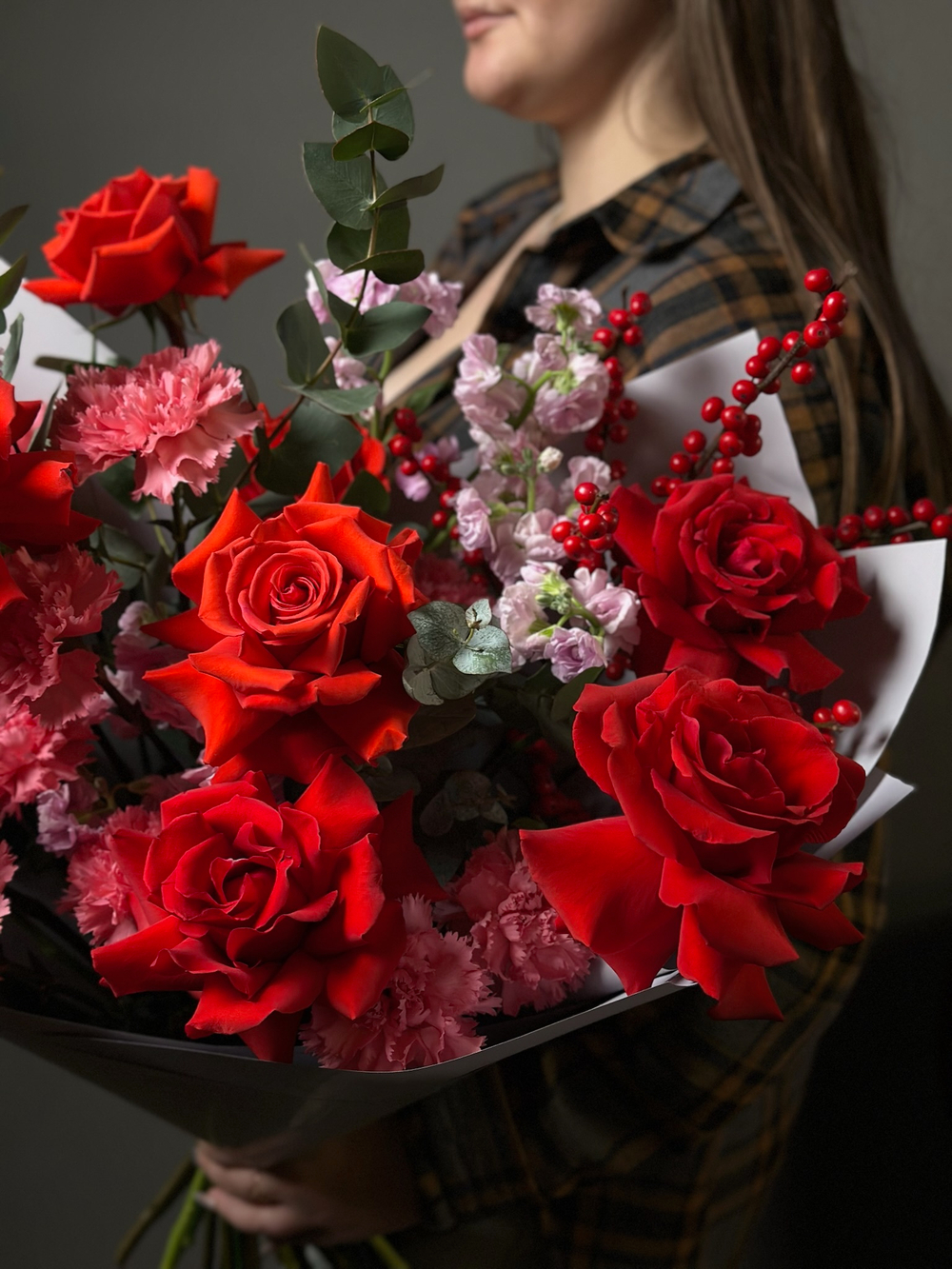 Авторский букет «Нежный шепот»