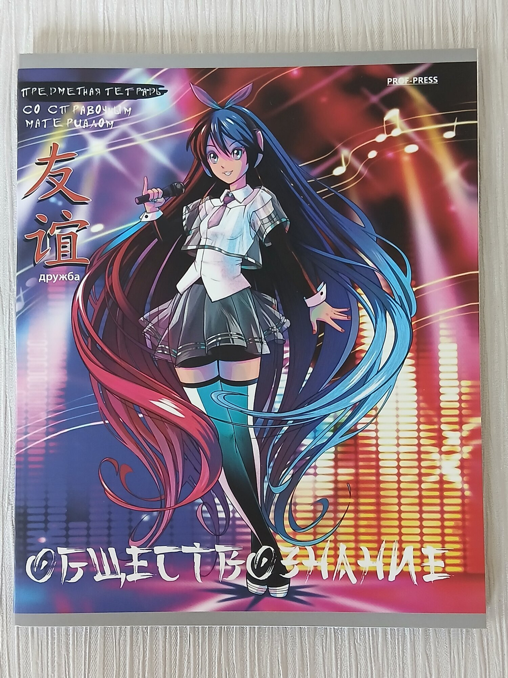 Комплект предметных тетрадей 48 листа А5+. "Аниме", общая. Формат А5+(163*203 мм). Арт.48-9421. С полями. 10 шт.