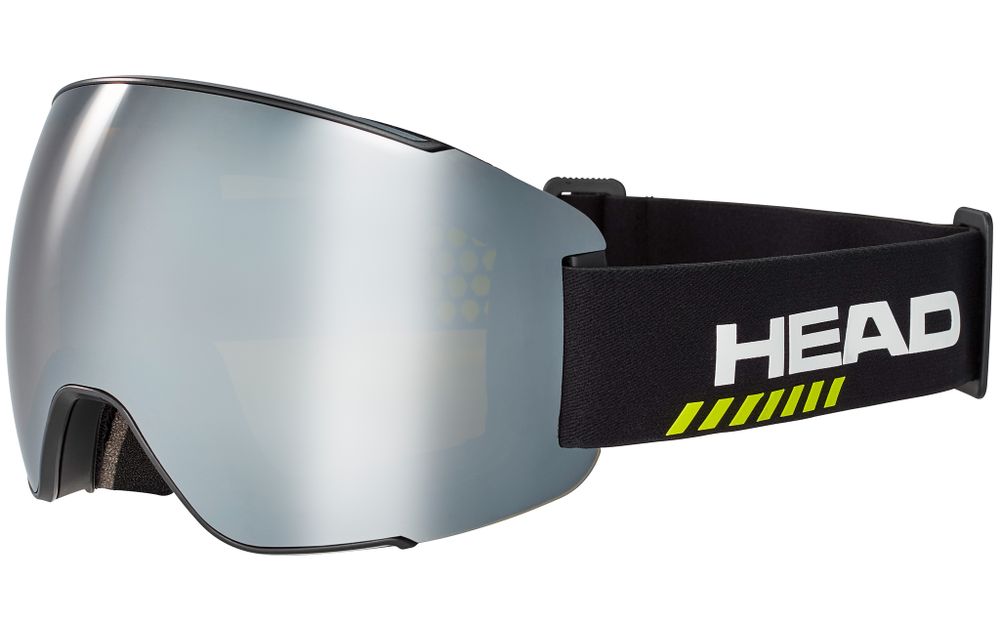 HEAD очки ( маска) горнолыжные  390050 SENTINEL + SpareLens очки гл UNISEX  black /silver-brown