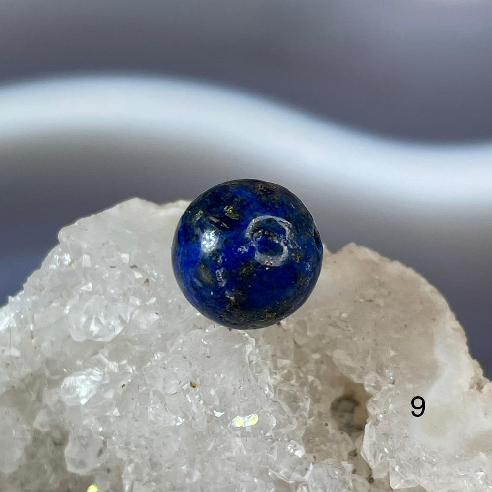 59421 Лазурит Бусина 9,5-10мм-80