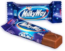 Шоколадные батончики Milky Way Minis 2,5 кг x 2 шт