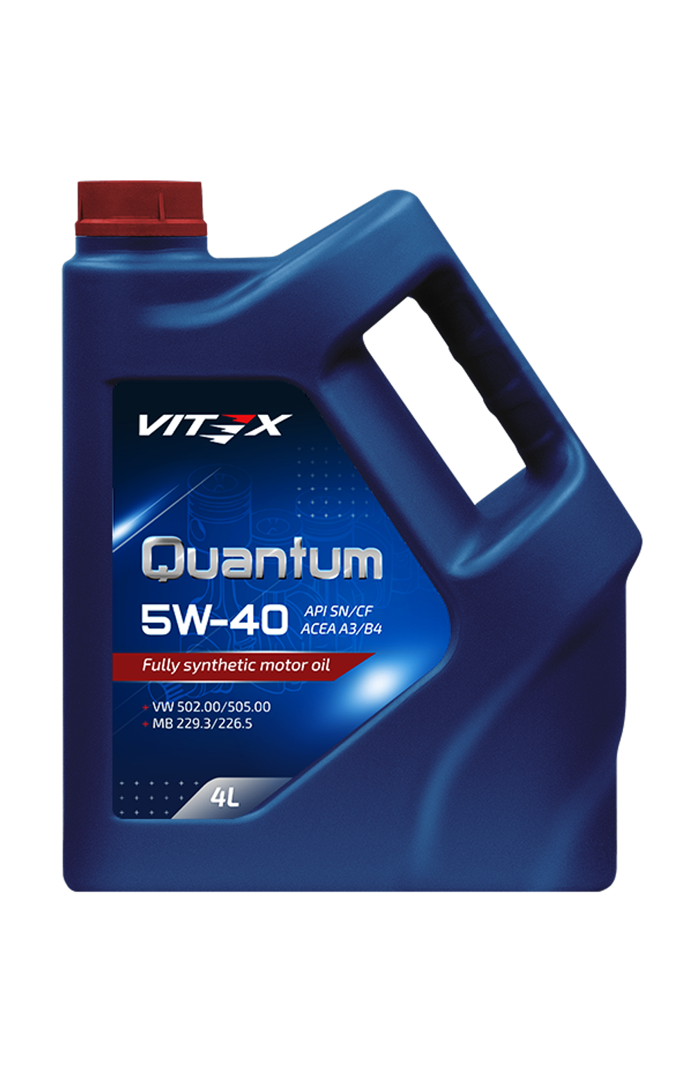Vitex Quantum 5w40 A3/B4 SN/CF 4л