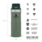 Термокружка STANLEY Classic Trigger Action 0,47L One hand 2.0 10-06439