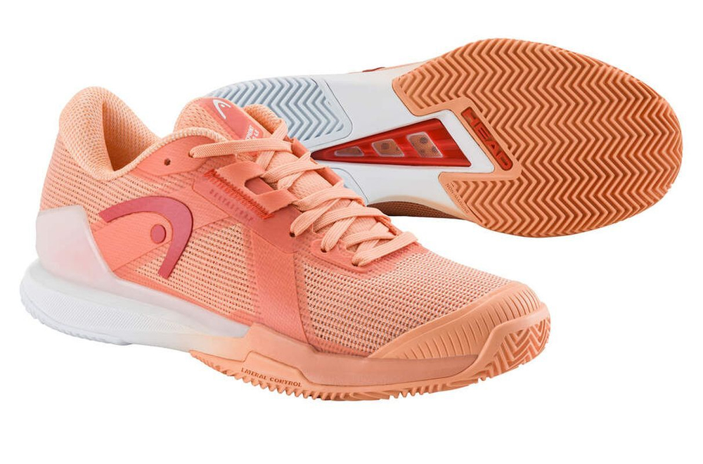 Женские Кроссовки теннисные Head Sprint Pro 4.0 Clay - Оранжевый