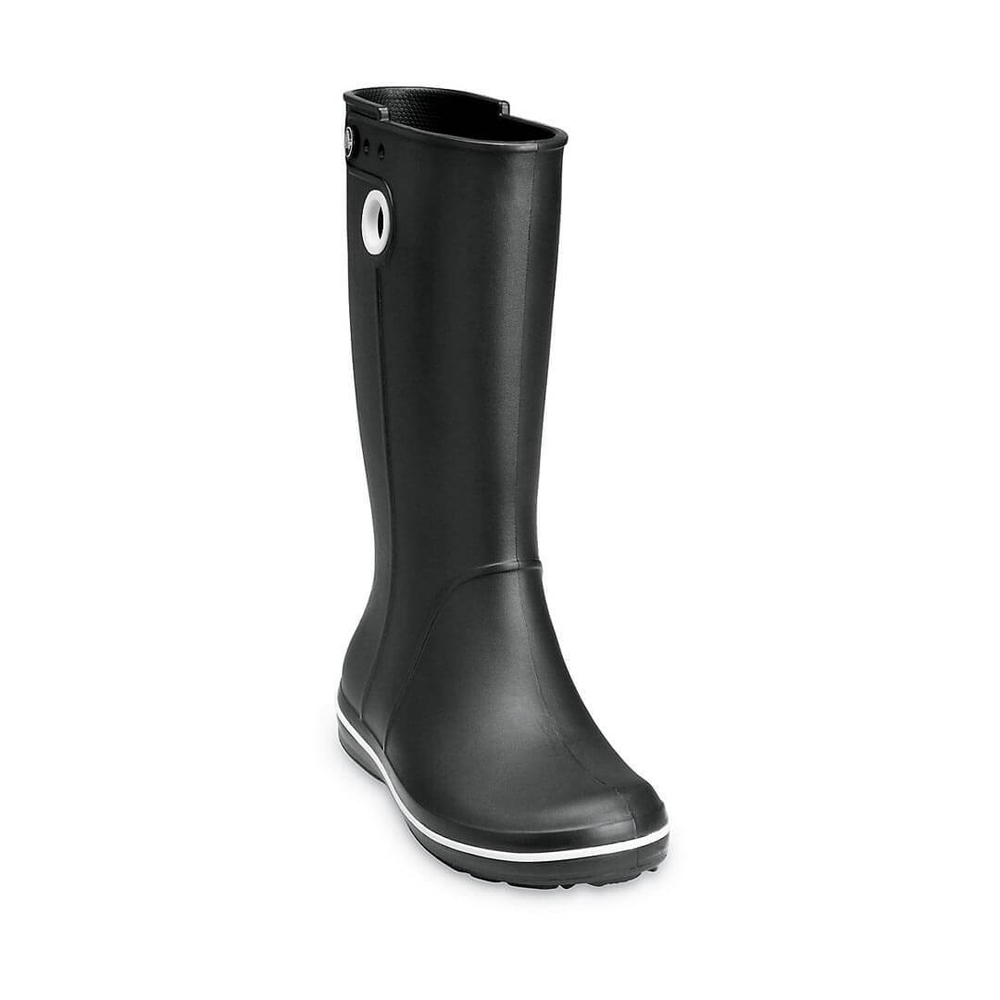 Женские резиновые сапоги Crocs Crocband Jaunt черные